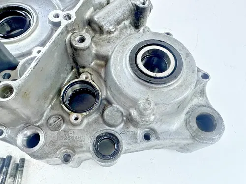 2008 Suzuki RMZ 450 Left Side Inner Crank Case Bottom End Engine OEM Stock 08-12