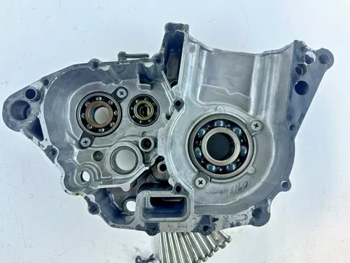 2008 Suzuki RMZ 450 Left Side Inner Crank Case Bottom End Engine OEM Stock 08-12
