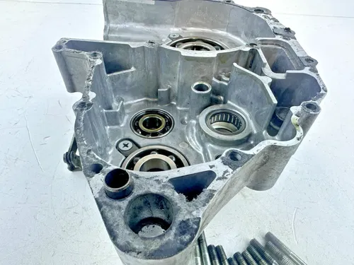 2008 Suzuki RMZ 450 Left Side Inner Crank Case Bottom End Engine OEM Stock 08-12