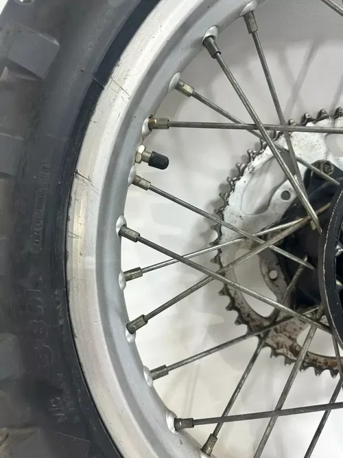 1984 Honda XR250R 17"  Rear Wheel Tire Sprocket Spacers Complete!