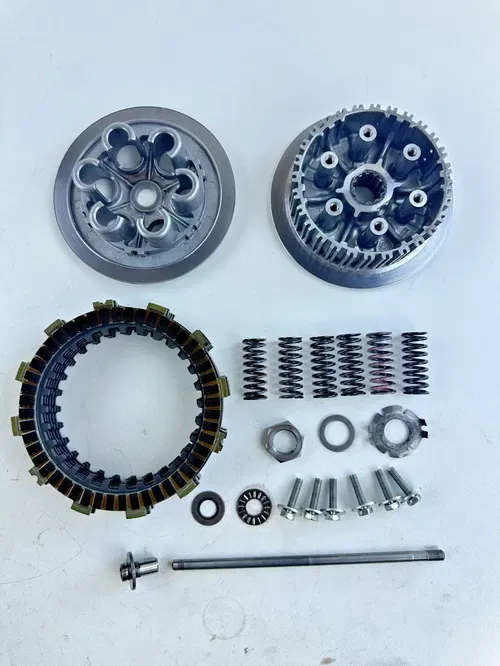 2006 Honda CRF450R Clutch Assembly Plates Pressure Plate Rod Springs Kit