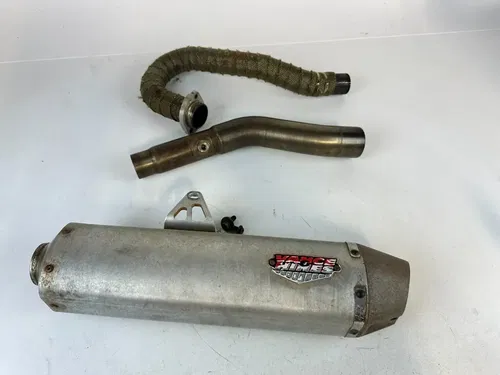 2007 Honda CRF450R Vance Hines Full Exhaust System Header mid pipe and slip on