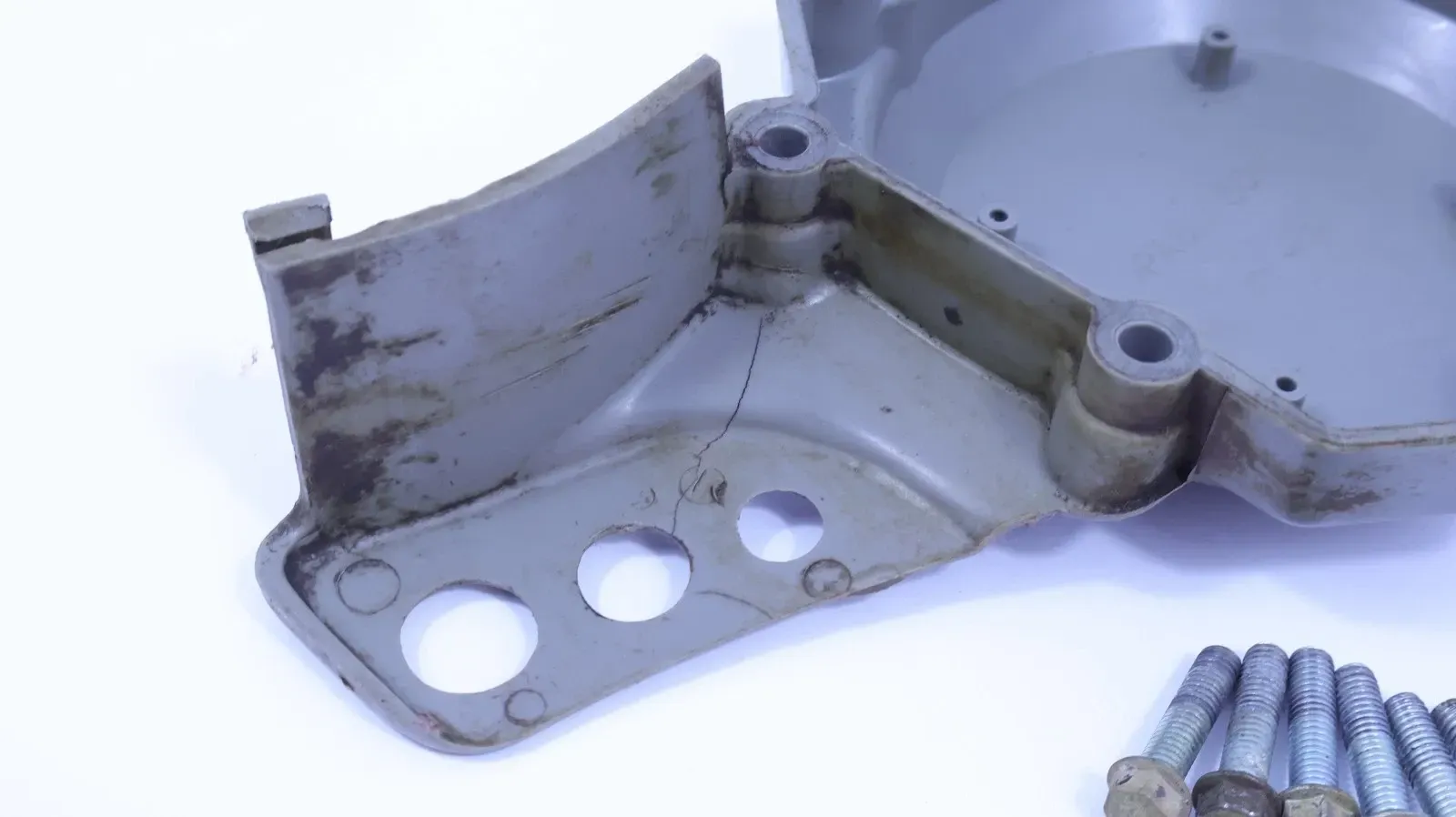 18-24 Kawasaki KX100 Stator Cover Housing Sprocket Guard Plastic OEM Stock