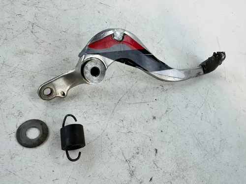2008 Honda CRF 250R Stock Rear Foot Brake Pedal Lever w/ bolt spring washer