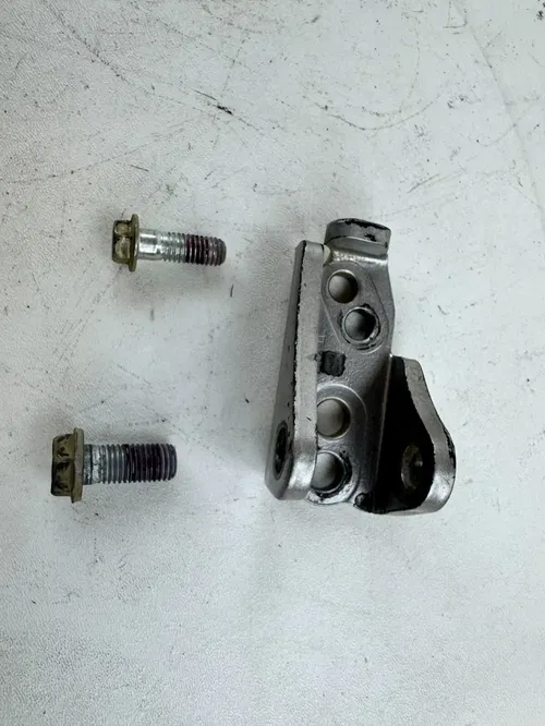 2024 Kawasaki KX250X Right Side Steel Peg Mount Bracket OEM Stock