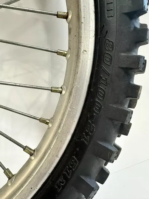 1984 Honda XR250R  21" Front Wheel & Tire with Spacers Complete!