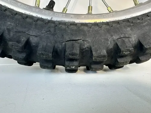 Honda 1984 XR200R 21" OEM Stock Front Wheel & Brake Drum