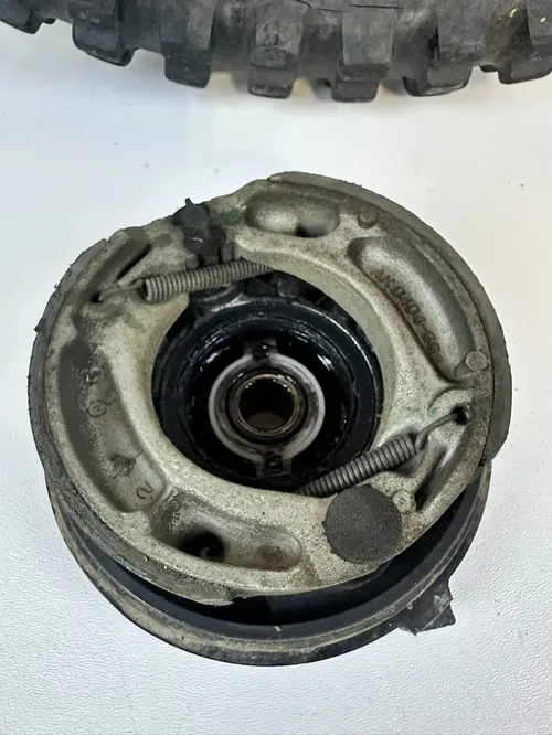 Honda 1984 XR200R 21" OEM Stock Front Wheel & Brake Drum