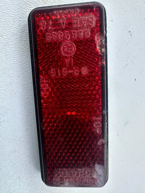 2008 Honda XR650L Stock Rear Red Reflector OEM