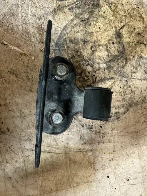 1987 Quadzilla Suzuki LT500R Steering block stabilizer rod clamp & Cable Holder