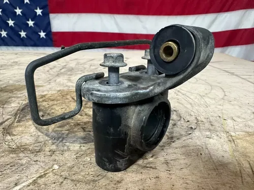1987 Quadzilla Suzuki LT500R Steering block stabilizer rod clamp & Cable Holder