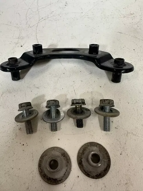 1986 Honda XL600L Front Fender Mounting Bracket & Hardware OEM Stock Vintage