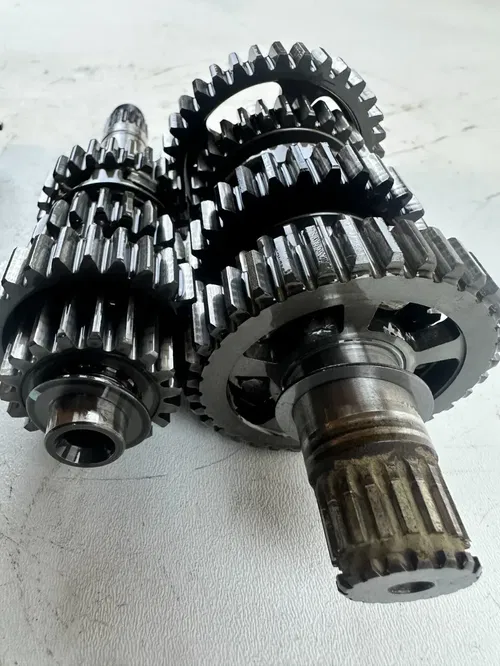 2001 Honda XR400R Transmission Gears Drum Forks shift shaft assembly 96-04