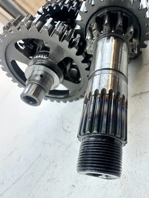 2001 Honda XR400R Transmission Gears Drum Forks shift shaft assembly 96-04