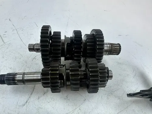 2001 Honda XR400R Transmission Gears Drum Forks shift shaft assembly 96-04