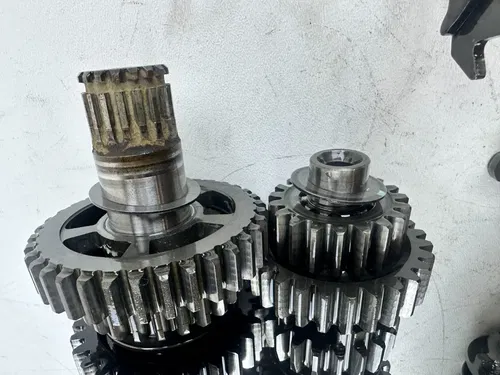 2001 Honda XR400R Transmission Gears Drum Forks shift shaft assembly 96-04