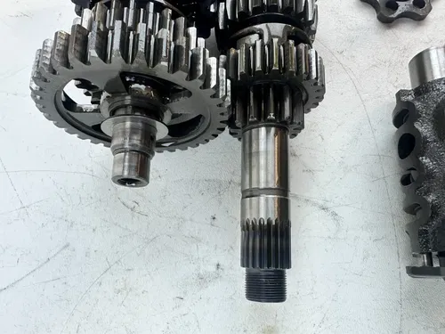 2001 Honda XR400R Transmission Gears Drum Forks shift shaft assembly 96-04