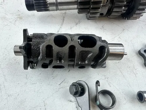 2001 Honda XR400R Transmission Gears Drum Forks shift shaft assembly 96-04