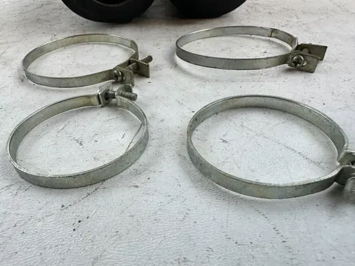 2001 Honda XR400R OEM Stock Fork Boot Gaiters Protectors Rubber Guards 96-04