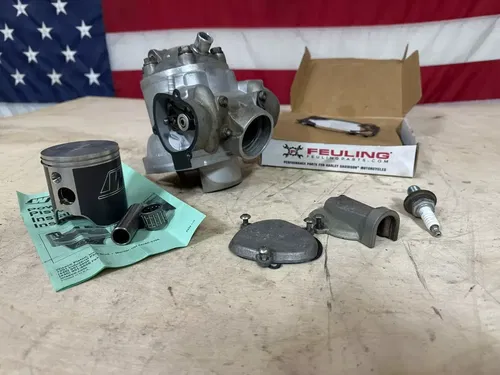 2008 KTM 300 XCW Top End Engine Cylinder Head Jug Complete