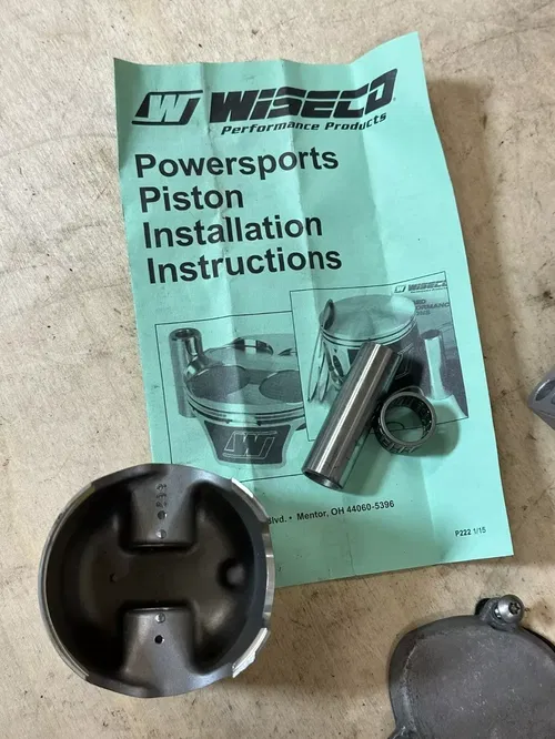 2008 KTM 300 XCW Top End Engine Cylinder Head Jug Complete