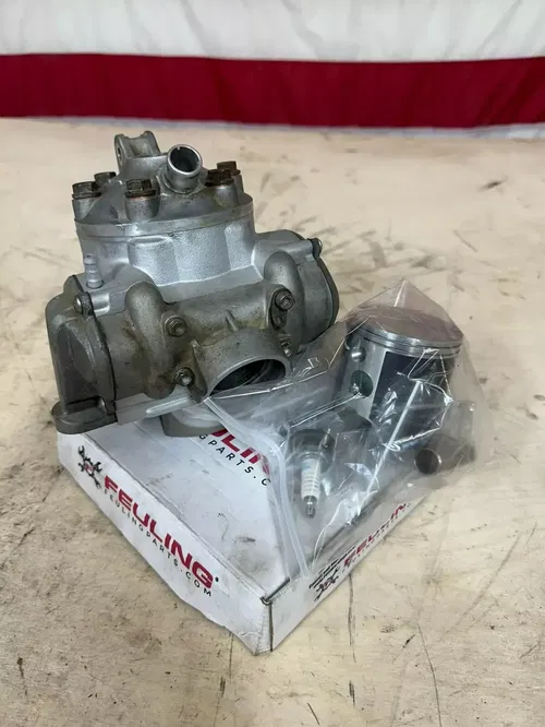 2008 KTM 300 XCW Top End Engine Cylinder Head Jug Complete