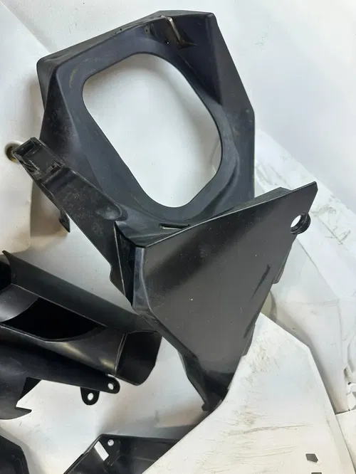KTM 450SXF 2008 White/Black Complete Plastic Plastics Kit OEM
