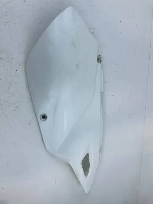 2022 Suzuki DRZ400SM Stock White Side Panel Exhaust Right Side Plastic OEM