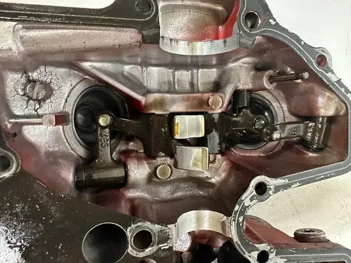 1986 Honda XL600R Cylinder Head Cover W/ Rocker Arms & Bolts & Pins OEM Stock