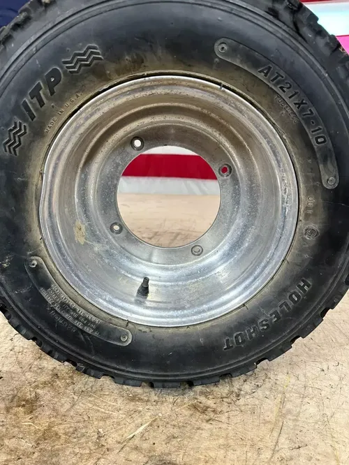 1987 Quadzilla Suzuki LT500R Front Wheel & Tire 21x7-10 Holeshot ITP