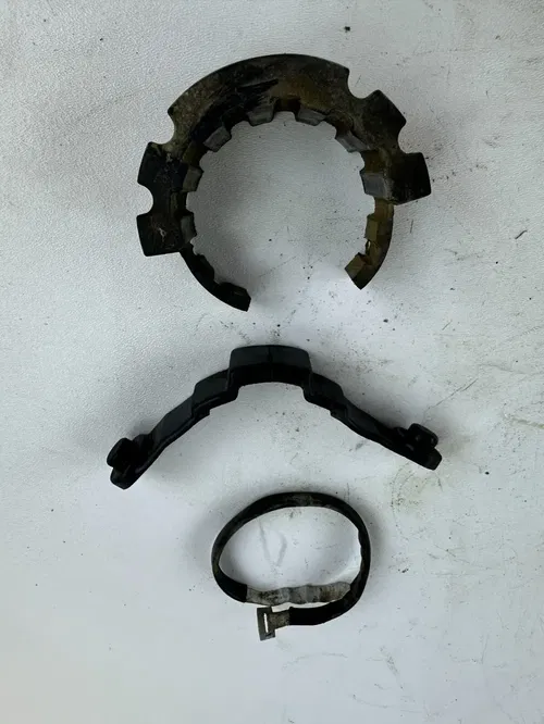 1988 Honda XR600R Gas Tank Rubber Pads Bushings Dampers Frame Guard OEM Stock