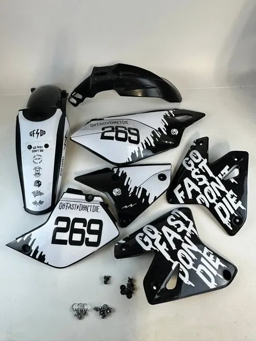 2021 DRZ 400SM Full Plastic Set Go Fast Dont Die Nice High Quality Italy! 05-24