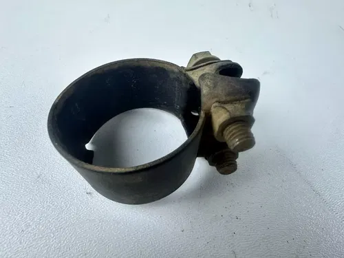 1987 Honda XR250R  Mid exhaust pipe to header Clamp OEM Stock Nice