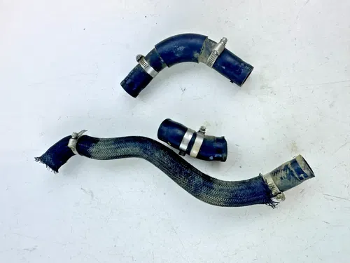 05-24 Suzuki DRZ400SM Stock OEM Radiator Hose Set w/Clamps