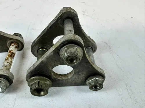 Honda 1984 XR200R Complete Motor Engine Mount Hanger Bracket Bolt Set OEM