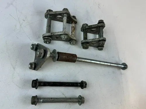 Honda 1984 XR200R Complete Motor Engine Mount Hanger Bracket Bolt Set OEM