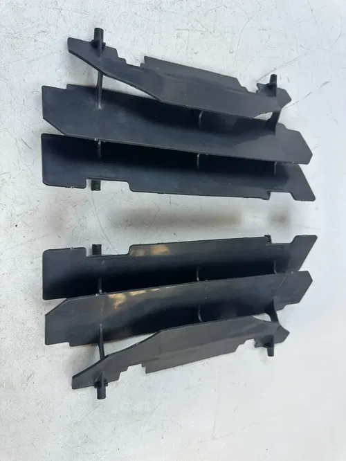 DRZ400SM 05-24 Radiator Plastic Louver Grill Pair Set Guard Fins OEM Stock
