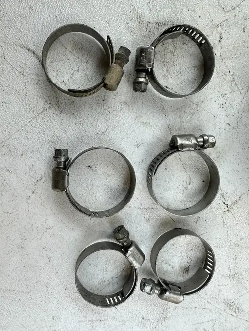 SUZUKI DRZ400SM 05-24 Stock Radiator Hose Set & Hose Clamps