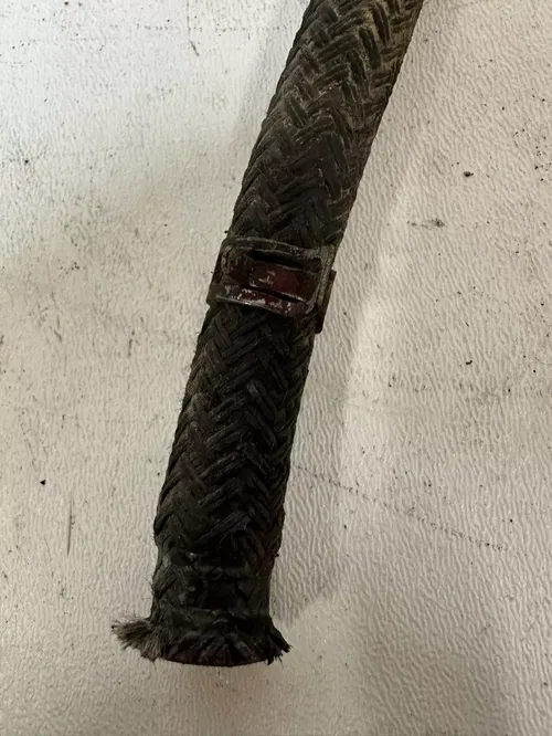 1986 Honda XL600R Upper Engine Head to Frame Oil Hose Line OEM Stock