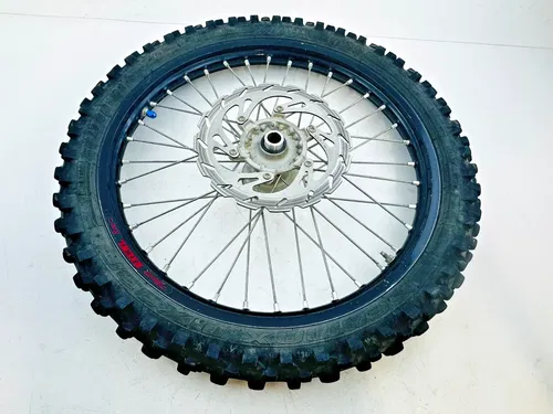 2015 Yamaha YZ450F 21" Black Front Excel Wheel Hub Tire w/spacer Straight