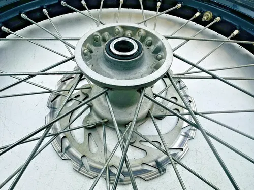 2015 Yamaha YZ450F 21" Black Front Excel Wheel Hub Tire w/spacer Straight