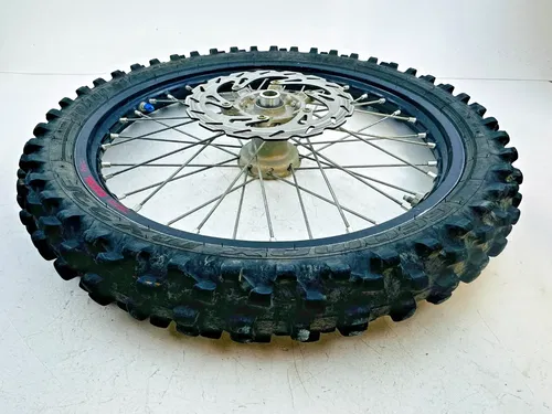 2015 Yamaha YZ450F 21" Black Front Excel Wheel Hub Tire w/spacer Straight