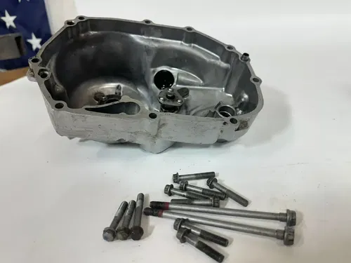 2021 Kawasaki KLX 110 Engine Motor Oil Fill Side Clutch Cover KLX110