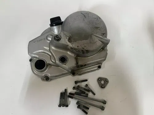 2021 Kawasaki KLX 110 Engine Motor Oil Fill Side Clutch Cover KLX110