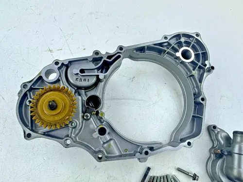 2022 Suzuki DRZ400SM Inner Clutch Cover w/ water pump & Bolts OEM Low Mile