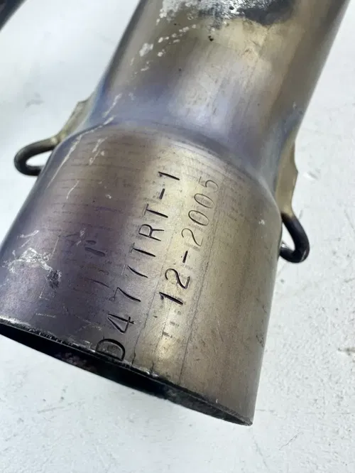 05-24 Suzuki DRZ400SM Yoshimura Exhaust Mid Pipe and Header Pipe Exhaust