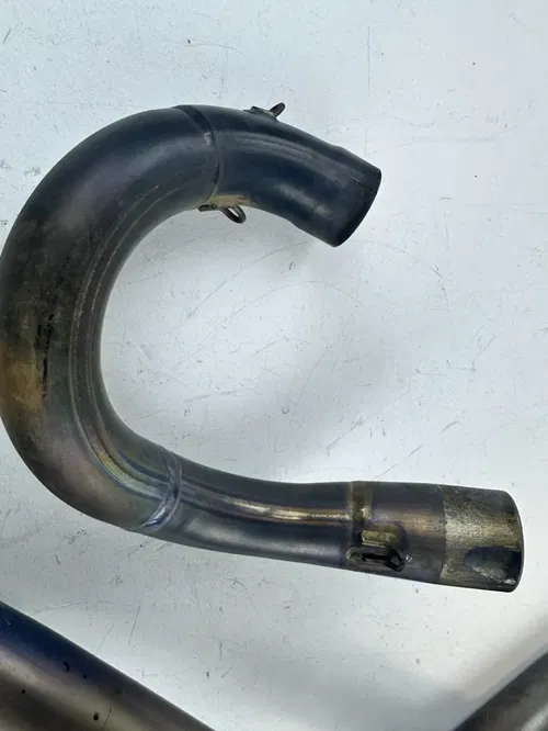 05-24 Suzuki DRZ400SM Yoshimura Exhaust Mid Pipe and Header Pipe Exhaust