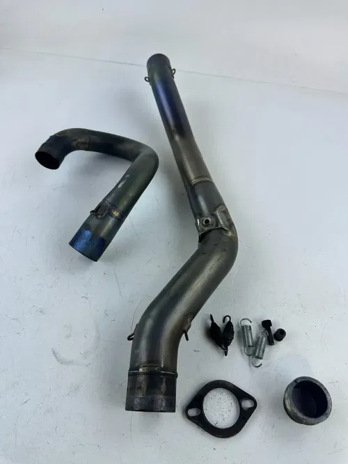05-24 Suzuki DRZ400SM Yoshimura Exhaust Mid Pipe and Header Pipe Exhaust