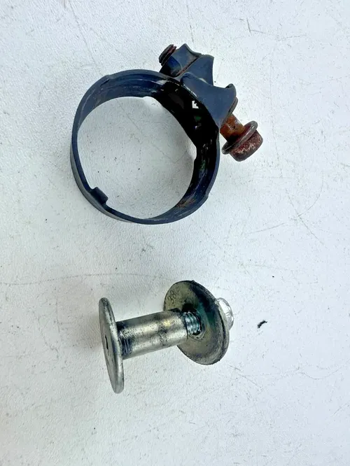 2022 Suzuki DRZ400SM Stock Header Muffle Joint Band Clamp & Bolt OEM