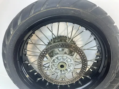 SUZUKI DRZ400SM 05-24 17" RK EXCEL Black Wheel Set NICE!